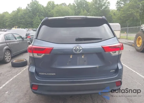 2018 Toyota Highlander Le из США, поврежденный, VIN 5TDBZRFH8JS875311